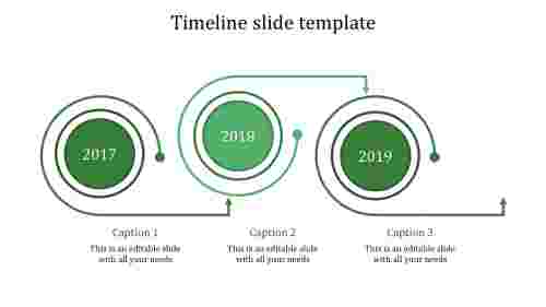 timeline slide template-timeline slide template-3-green